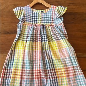 Tea Collection Colorful Plaid Dress